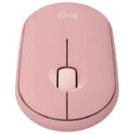 Logitech PEBBLE MOUSE 2 M350S wireless Bluetooth Mouse - pink tone - 910-007048 - Image 2