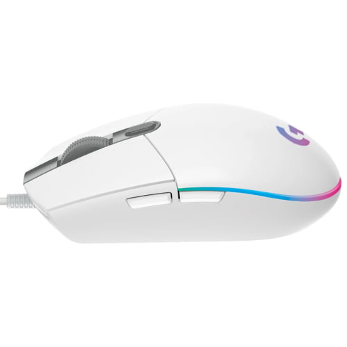 Logitech G203 Light sync Gaming Mouse - white color - 910-005791