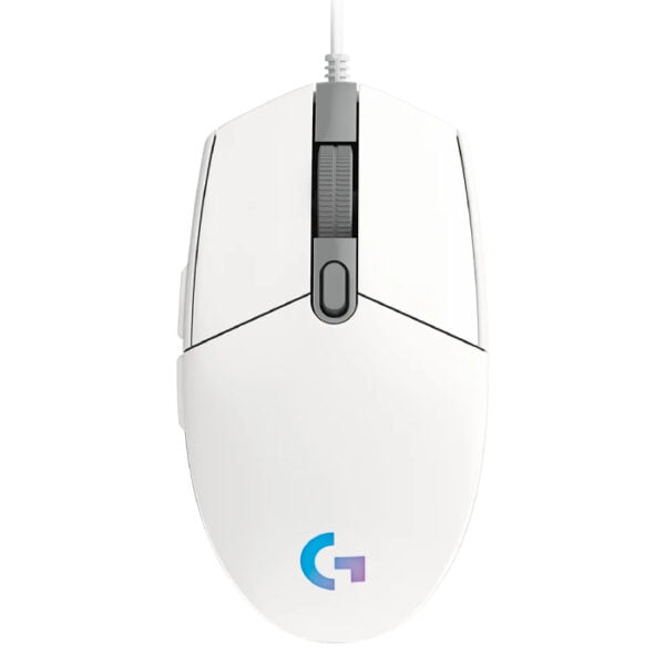 Logitech G203 Light sync Gaming Mouse - white color - 910-005791