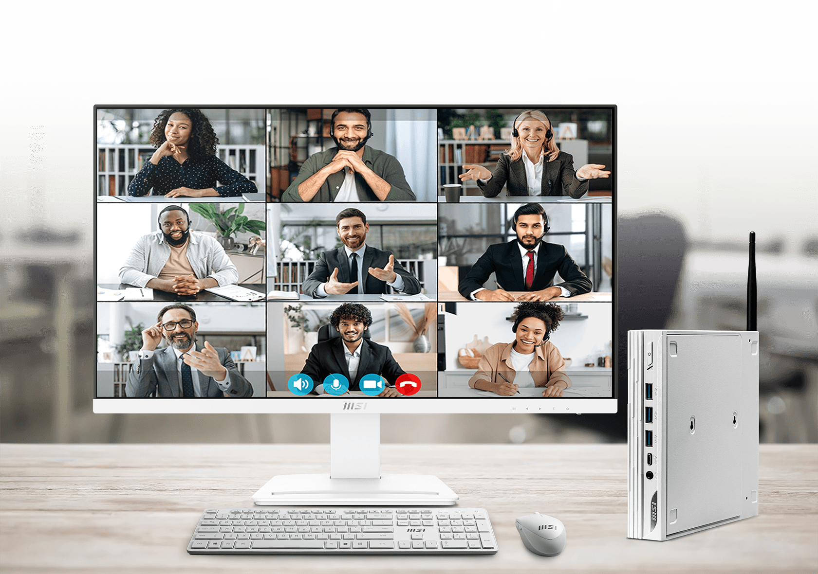 MSI Pro MP273W 27 White