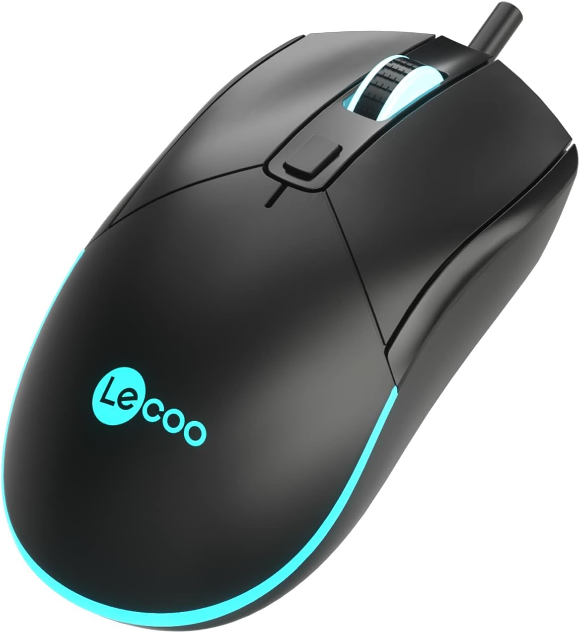 Lecoo MS120 Gaming Mouse - black color 