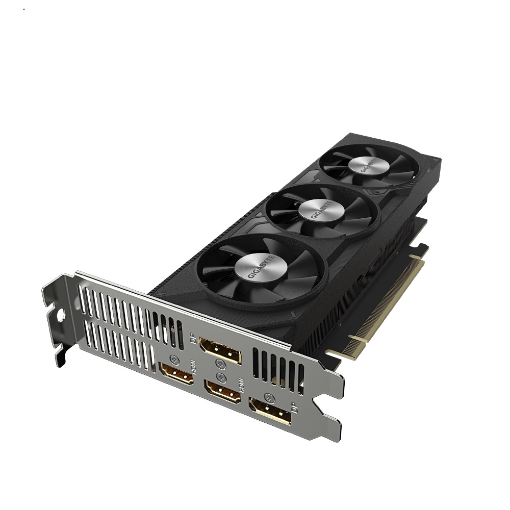 Gigabyte GeForce RTX 4060 OC Low Profile graphic card - 8GB GDDR6 - GV-N4060OC-8GL