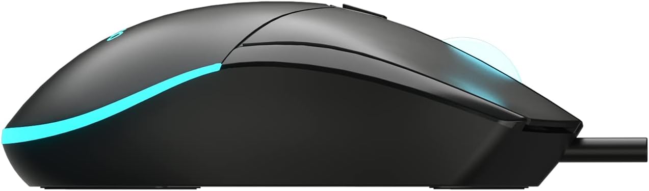Lecoo MS120 Gaming Mouse - black color 