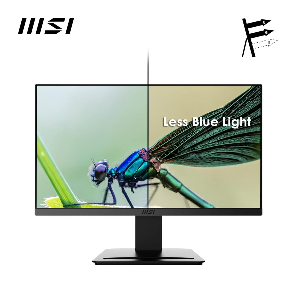 MSI Pro MP223 22" FullHD Monitor - 100 Hz, Eye-Friendly - Hdmi 1.4B, D-Sub ( VGA )