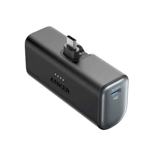 Anker Nano Power Bank (22.5W, Built-In USB-C Connector) Black [ A1653H11 ]