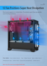 Huntkey GX750A Gaming Case -Black