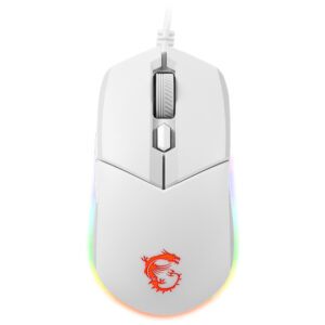 MSI CLUTCH GM11 gaming mouse - white - RGB Mystic Light