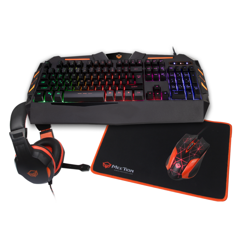 Meetion C500 Backlit Gaming Combo Kits 4 in 1