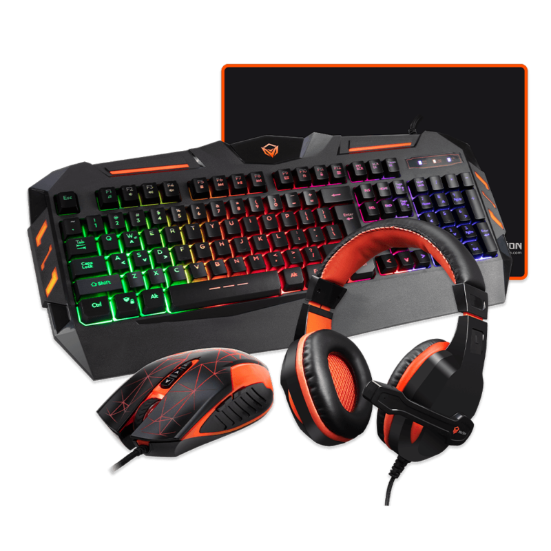 Meetion C500 Backlit Gaming Combo Kits 4 in 1