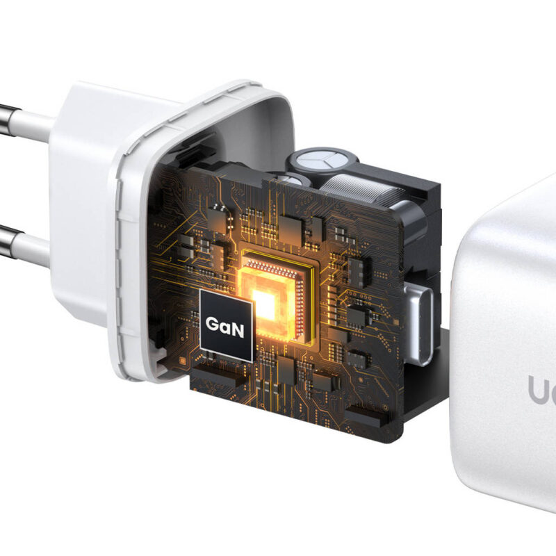 Ugreen Fast charger GaN 2 x USB-C 45W - white - CD294