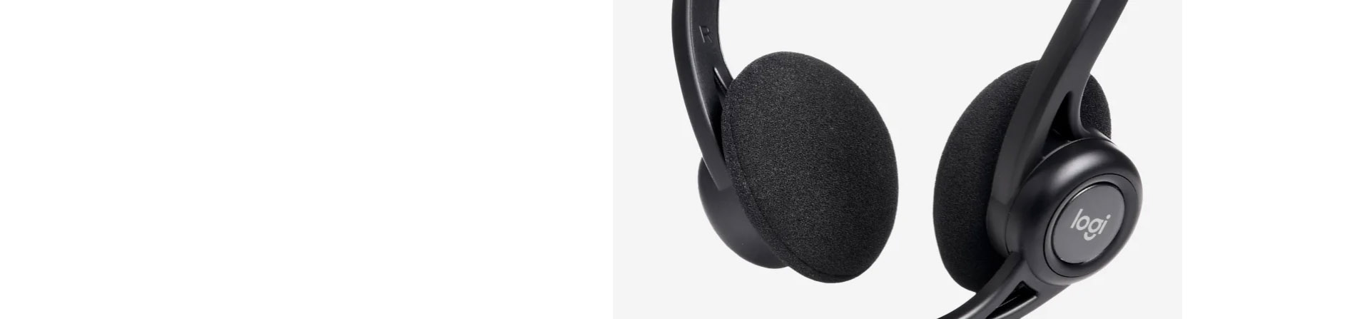 Logitech 960 USB Headset Bi-directional Mic [ 981-000100 ]