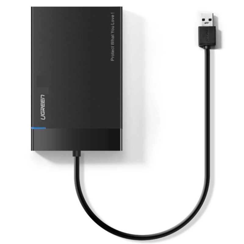 UGREEN 2.5 Inch Hard Drive Enclosure - tool free - US221 