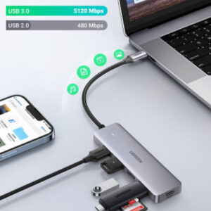 UGREEN 70336 USB C to 4 port USB 3.0 Hub - Image 2