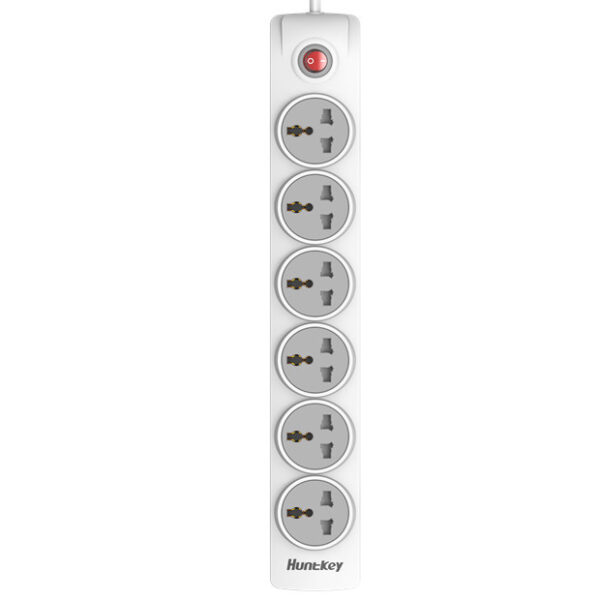 Huntkey SZN601 Power Strip 6 Socket 3m