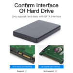 USB 3.0 HDD Enclosure 2.5-Inch HDD Case SATA External Hard Disk Case Box [ 1U3-578 ]