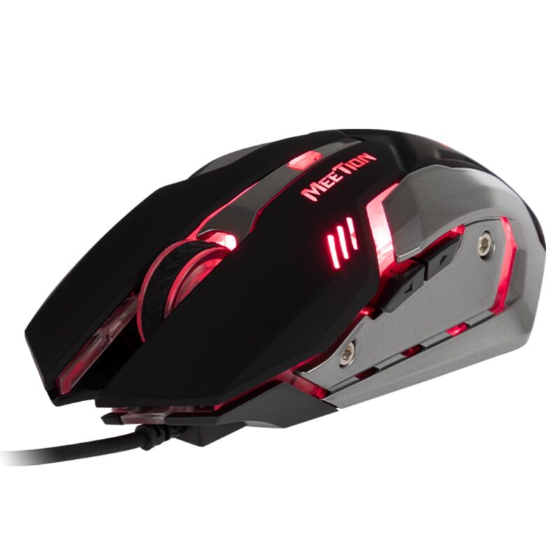 Meetion M915 Gaming Mouse - black - up to 2400 DPI 