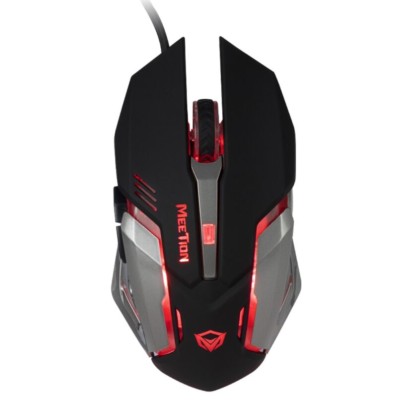 Meetion M915 Gaming Mouse - black - up to 2400 DPI 