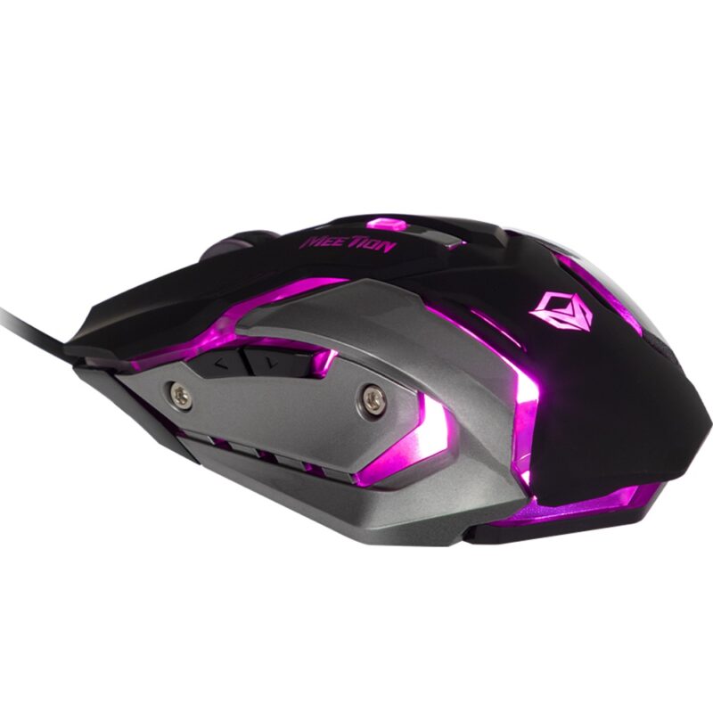 Meetion M915 Gaming Mouse - black - up to 2400 DPI 