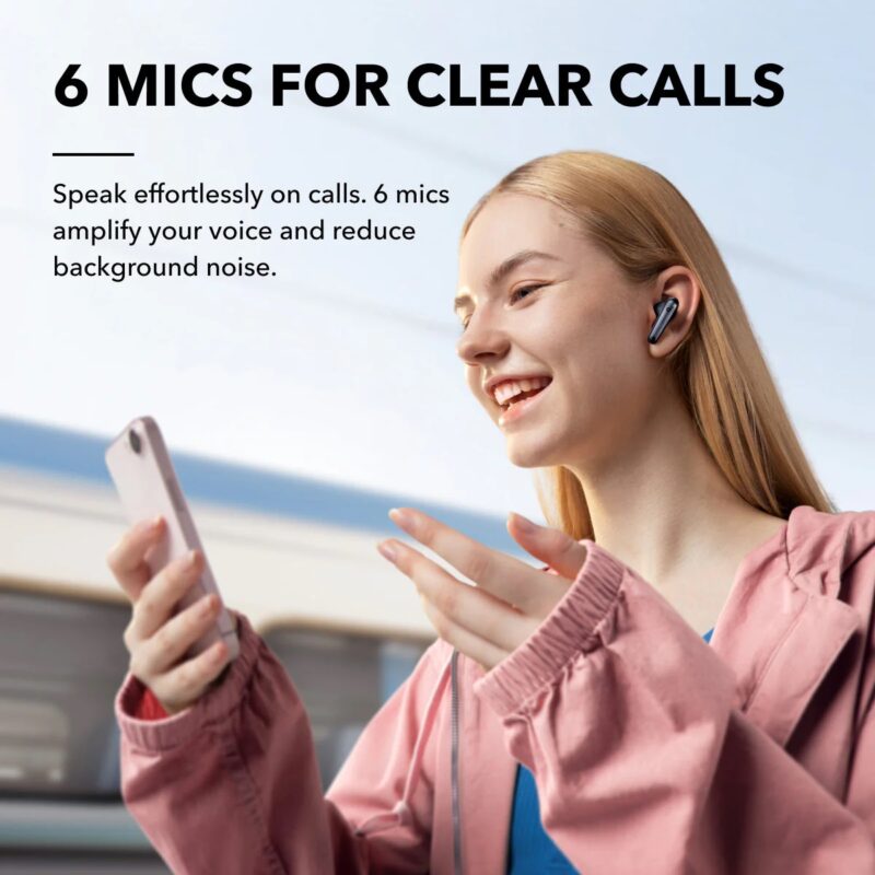 Anker Soundcore Liberty 4 NC True-Wireless Noise Cancelling Earbuds - BLACK - A3947H11