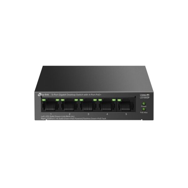 TP-Link 5 Ports Gigabit PoE+