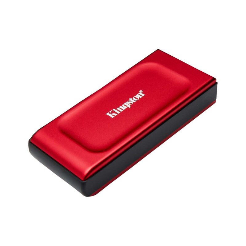 Kingston XS1000R external SSD drive - 1TB capacity - red color - SXS1000R/1000G