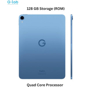 G-Tab PAD 10 PRO " Octa Core, 4GB RAM, 128GB Storage, 10.1 inch HD Screen, Blue " - Image 5