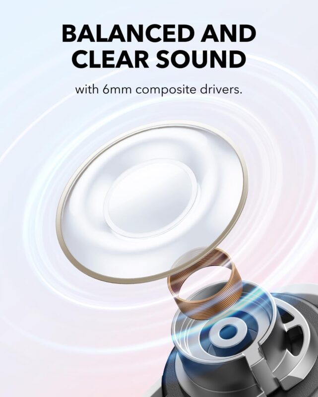 Anker Soundcore A30i Noise Cancelling Earbuds Blue A3958H31 - Image 4