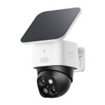 Anker eufy SoloCam S340 Wireless Outdoor Security Camera with Dual Lens and Solar Panel [ SoloCam S340 ]