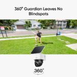 Anker eufy SoloCam S340 Wireless Outdoor Security Camera with Dual Lens and Solar Panel [ SoloCam S340 ]