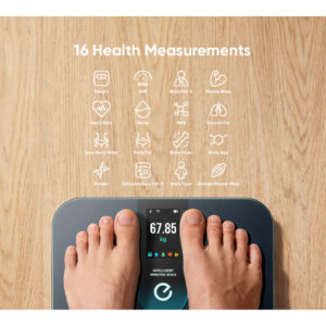 Anker eufy Smart Scale P3 Digital Scale with Wi-Fi Bluetooth Black [ T9150K11 ]