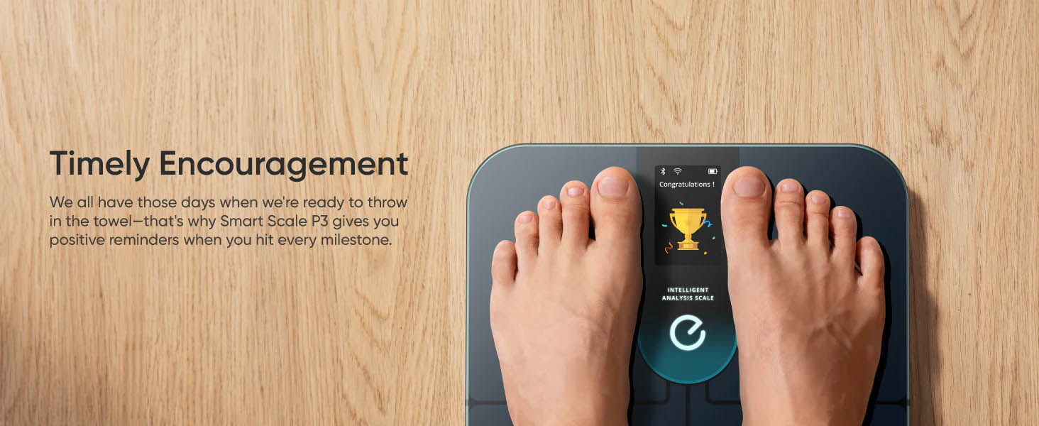 Anker eufy Smart Scale P3 Digital Scale with Wi-Fi Bluetooth Black [ T9150K11 ]
