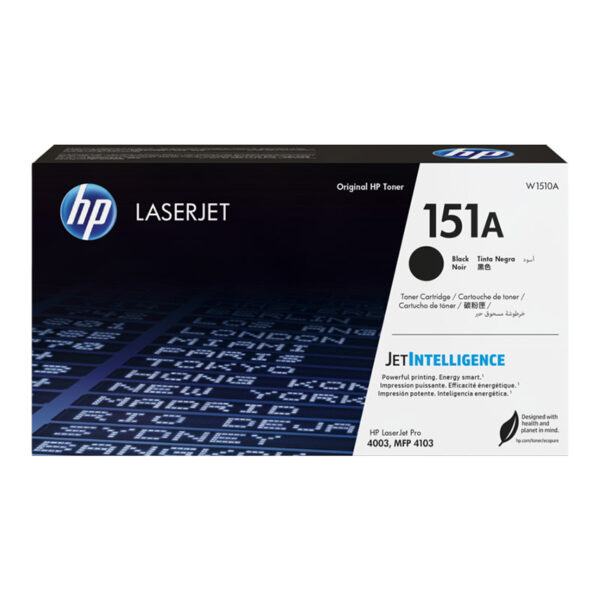 HP 151A Black LaserJet Toner Cartridge [ W1510A ]