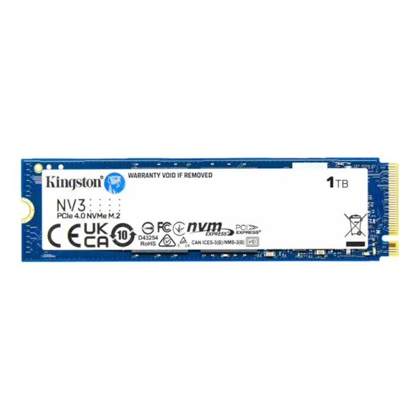 Kingston NV3 1TB PCIe 4.0 NVMe SSD
