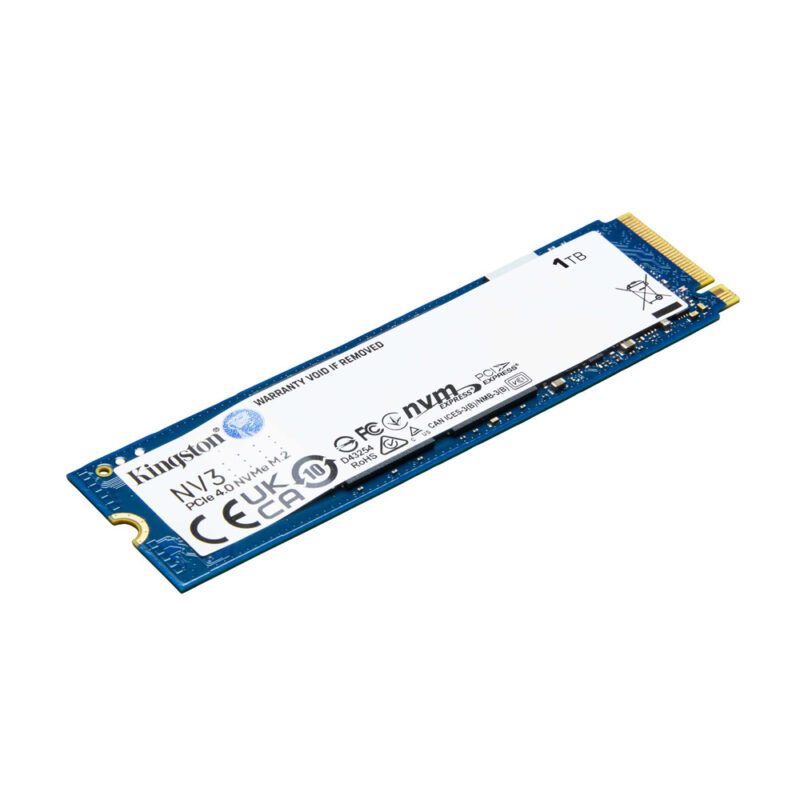 Kingston 1TB NV3 PCIe 4.0 NVMe SSD [ SNV3S/1000G ]