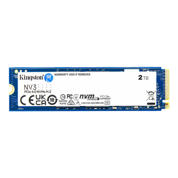 Kingston 2TB NV3 PCIe 4.0 NVMe SSD [ SNV3S/2000G ]
