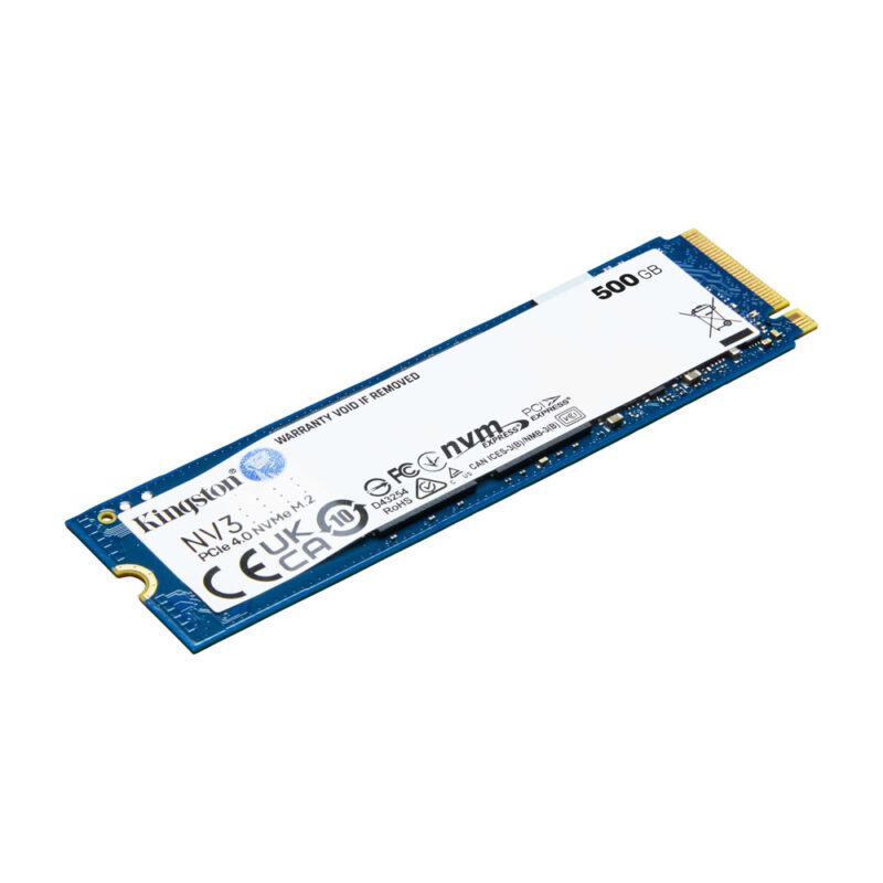 Kingston 500GB NV3 PCIe 4.0 NVMe SSD [ SNV3S/500G ]