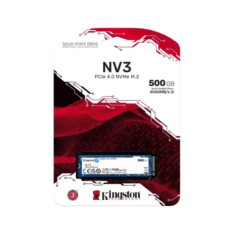 Kingston NV3 500GB NVMe