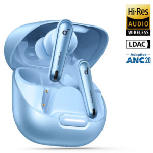 Anker Soundcore Liberty 4 NC True-Wireless Noise Cancelling Earbuds - light blue - A3947H61