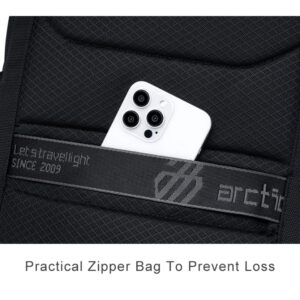 Arctic Hunter B00682 Backpack - for 15.6 inches Laptop - Gray Color - Image 5