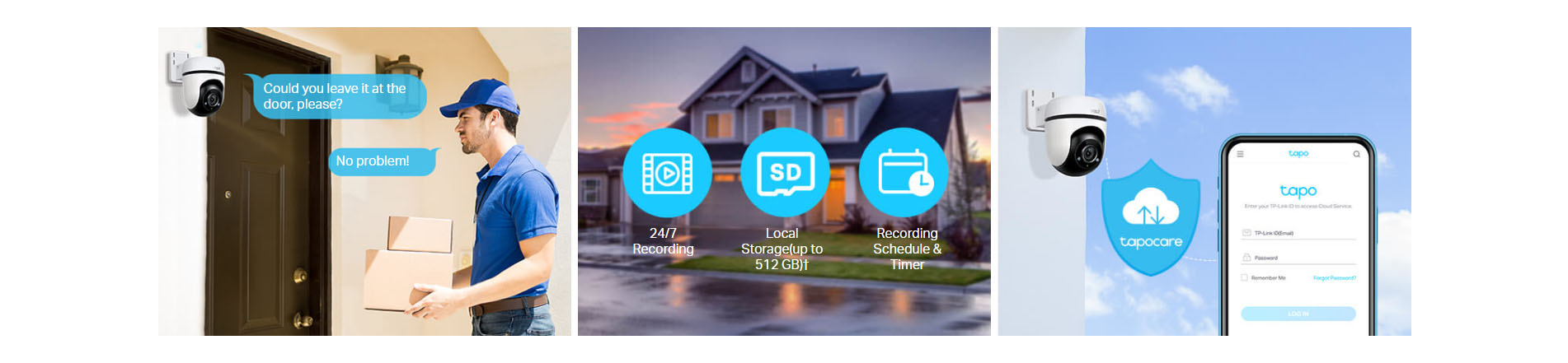 TP-Link Tapo C500 Outdoor Pan/Tilt Security Wi-Fi Camera [ Tapo C500 ]