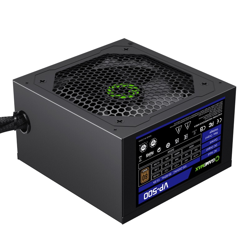 GAMEMAX 500W power supply 