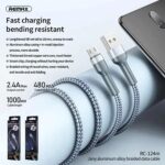 Remax 3in1 charging Cable
