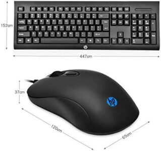HP KM100 Keyboard Mouse 