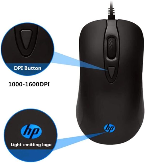 HP KM100 Keyboard Mouse 