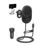 Anker MagGo Wireless Charger (Pad / Built-in USB-C Cable) with Car Adapter [ B2932111 ]