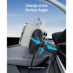 Anker MagGo Wireless Charger (Pad / Built-in USB-C Cable) with Car Adapter [ B2932111 ]