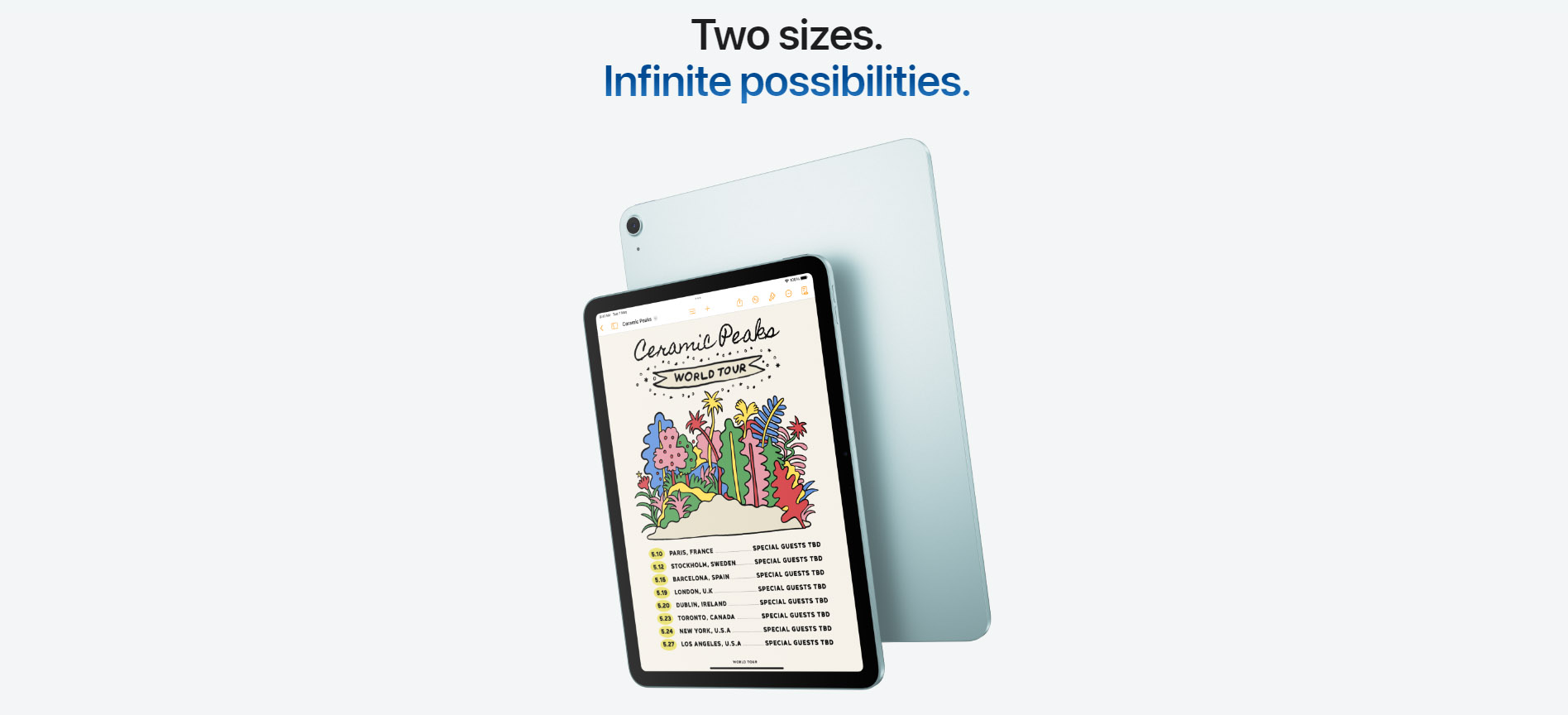 Apple iPad 11-inch M2 Wi-Fi 2024 [ MUWF3LL/A ]