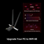TP-Link AXE5400 Wi-Fi-6E PCIe