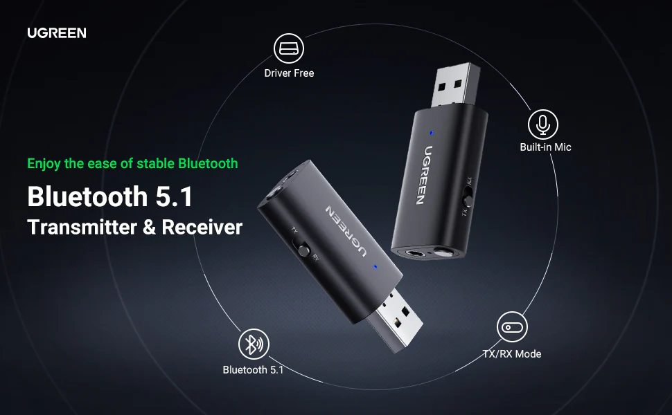 UGreen Bluetooth Receiver 60300