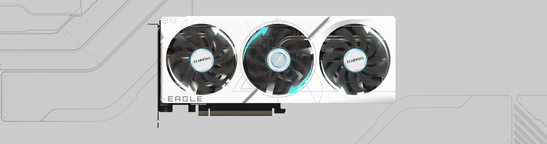 Gigabyte GeForce RTX 4060 Ti EAGLE OC ICE 8G [ GV-N406TEAGLEOC ICE-8GD ]